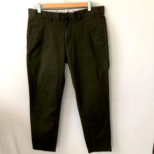 CLUB MONACO MODERN SLIM FIT KHAKI COTTON MEN PANTS